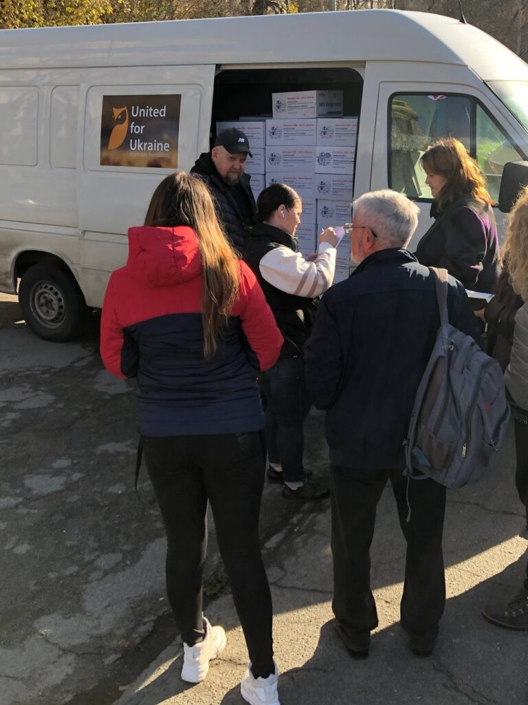 Гуманітарна допомога. Благодійний фонд "United for Ukraine"