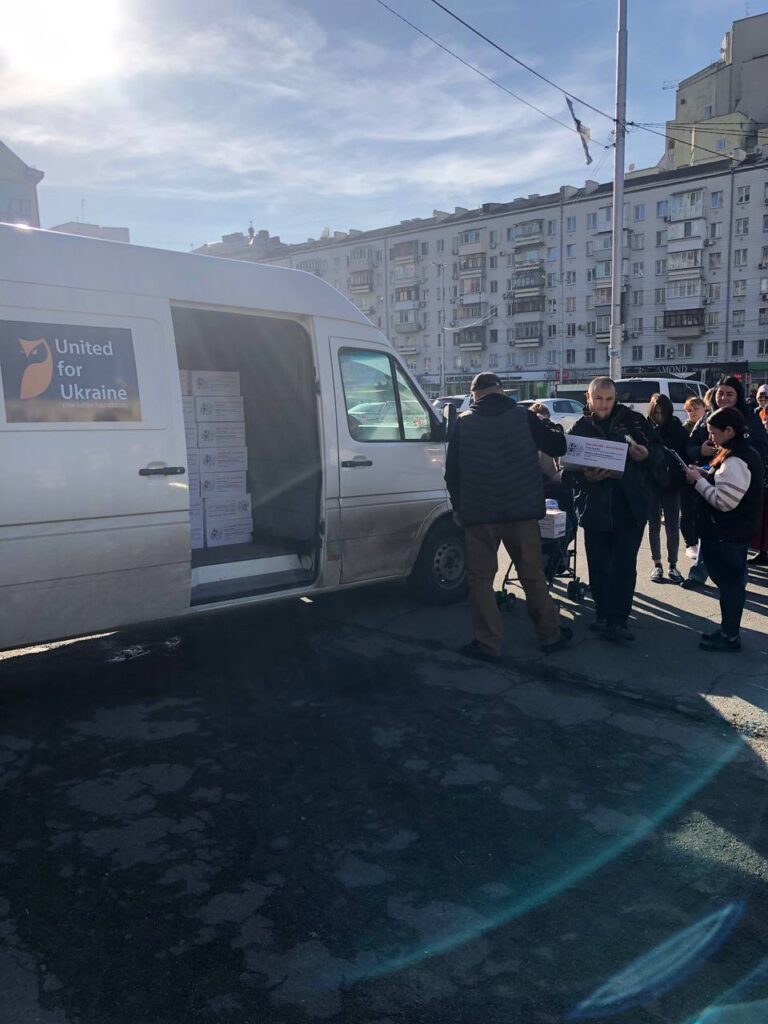 Гуманітарна допомога. Благодійний фонд "United for Ukraine"